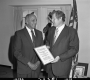 Governor Snelling Presenting Award To Chester Olmstead