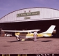 Airplane parked at E.F. Knapp Airport in Montpelier 1