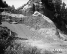 Excavation during road construction