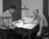 Two engineers at desk