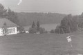 Craftsbury dining hall and Great Hosmer Pond