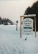  Craftsbury Outdoor Center Sign in Winter
