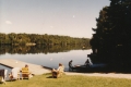 Boaters and Loungers on Hosmer Pond