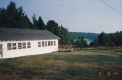 Craftsbury dining hall and lake view
