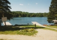 Craftsbury Center waterfront docks