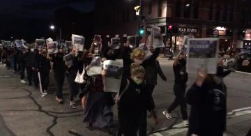 Movie of BLM protest