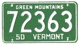1949 License Plate