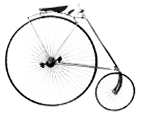 Safety High Wheel Bicyle
