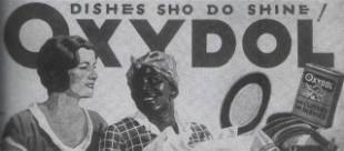 Folksy Billboard with Simple Message and Everyday People