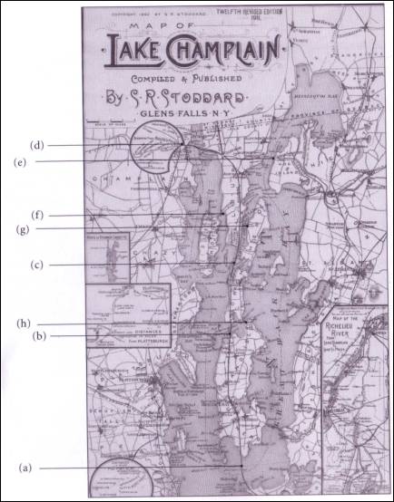 1911 Map of Movable Bridges