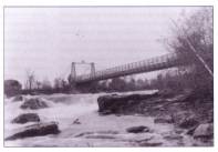 Bancroft Falls Suspension Bridge