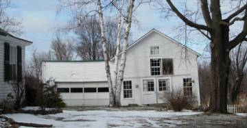 Garage Attached to Carriage Barn