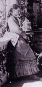 1870s Flounced Skirt