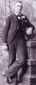 1880s Striped Trousers