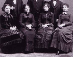 1880s Lavish, Narrow Skirt