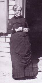 1880s Draped Skirt