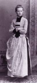 1880s Draped Skirt