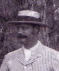 1880s Straw Sailor Hat