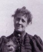 1890s Short Bangs and Small Topknot