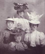 1900s Lavish Hats