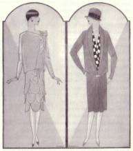 1920s Gar&ccedil;onne Fashions