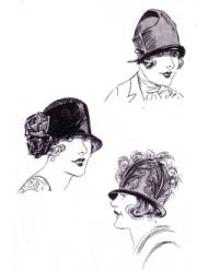 1920s Cloche Hat