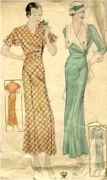 1930s Long, Slim Look