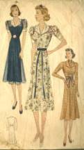 1938 Women's Fashions