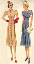 1938 Women's Fashions