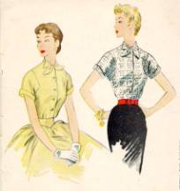 1950s Blouses