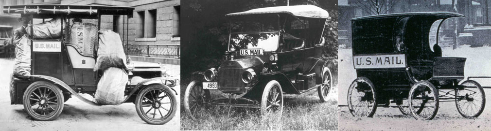 Earliest Mail Automobiles