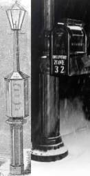Lamppost Mailboxes