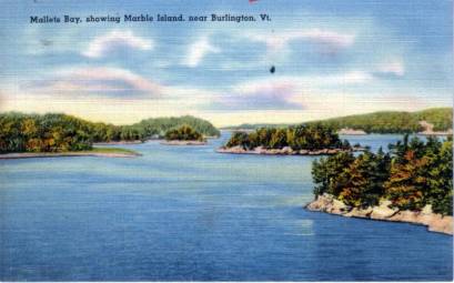 Linen Postcard