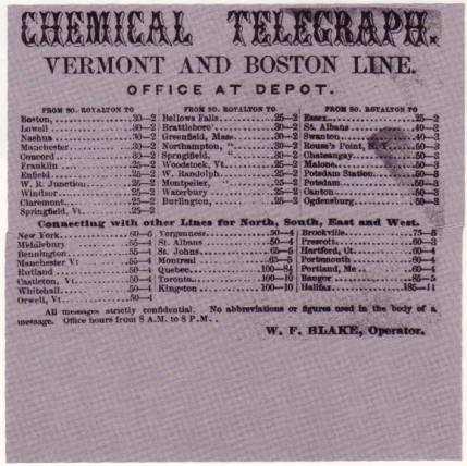 Telegraph Lines