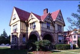 Richardsonian Romanesque Porch