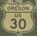 1948 U.S. Route Sign