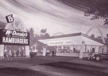 Exaggerated Modern McDonald's Design
