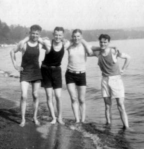 Early 20<sup>th</sup> Century Men's Swimwear
