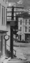 1910s-1920s Telephone Poles with Transformers