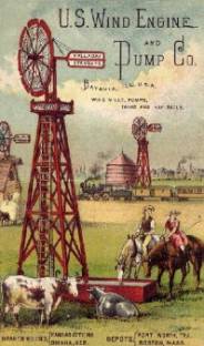 Wooden Windmills